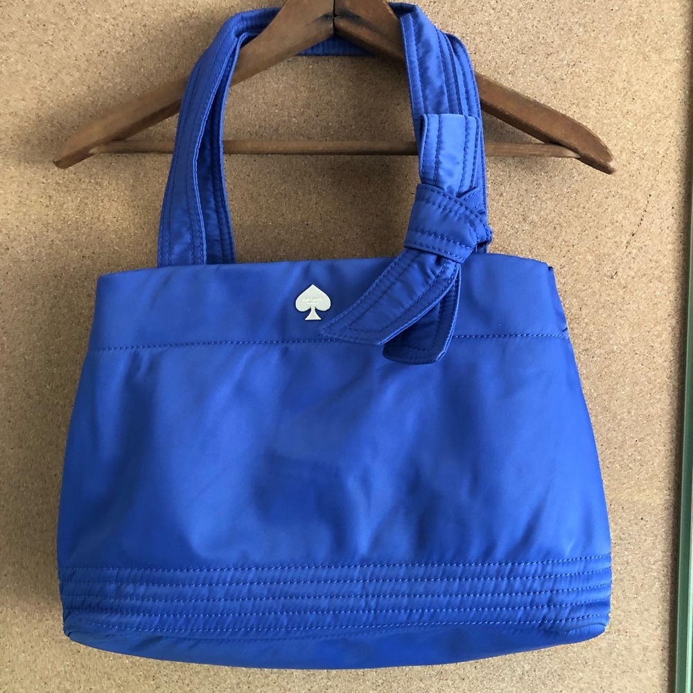 Kate Spade Purple Nylon Handbag Purse